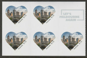 AUS2021-07BKLT Australia "Let's Melbourne Again" Booklet