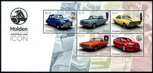 AUS2021-08M Australia Holden Automobiles Souvenir Sheet