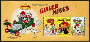 AUS2021-21M Australia Ginger Meggs Cartoon S/S