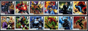 GRBR2021-14 Great Britain DC Comics - Batman Strips of 6 Different (2)
