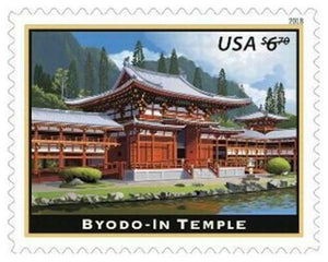 US #5257 2018 Byodo-In Temple $6.70 Priority Mail Postage