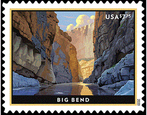 US #5429 Big Bend US Priority Mail Single MNH