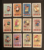 1963 PRC Sc #684-695 S54 Children Unused NGAI Mint Very Light Hinge Mark