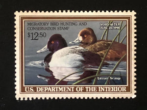 US #RW56 1989 Duck Stamp, Disturbed OG